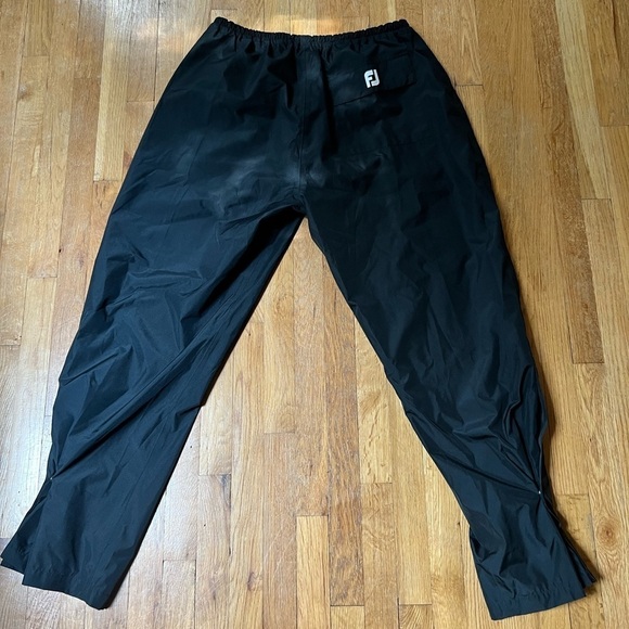 FJ Dryjoys Men’s Black Golf Pants XL - Picture 5 of 5